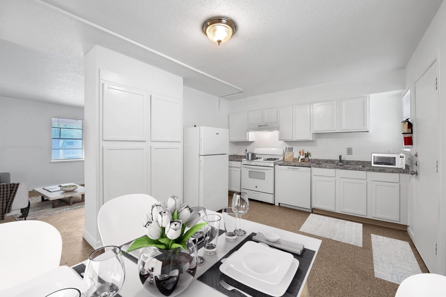 Lupine Terrace Apartments Kitchens
